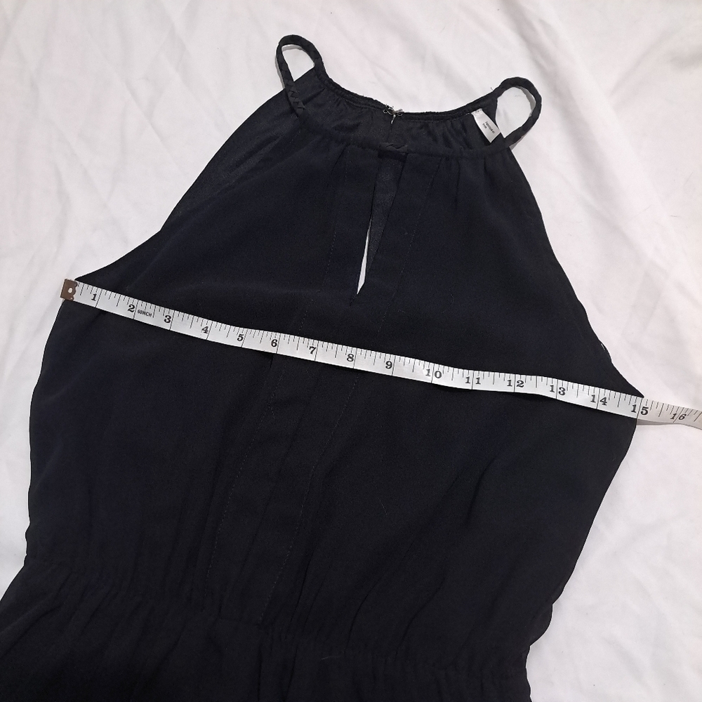H&M | Black sleevless key hole women's dress - Picture 7 of 9